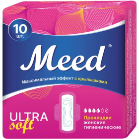 Уль­тра­тон­кие про­клад­ки «Meed» Ultra Soft, 10 шт