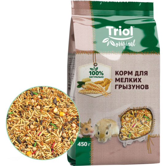 Корм для грызунов «Triol» Original, 40111009, 450 г