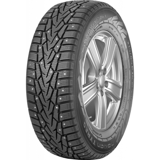 Зимняя шина «Nokian» Tyres Nordman 7 SUV 255/65R17 114T, шипы