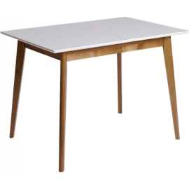 Обеденный стол «Экомебель Дубна» Скандинавия, 190х90 см, айс