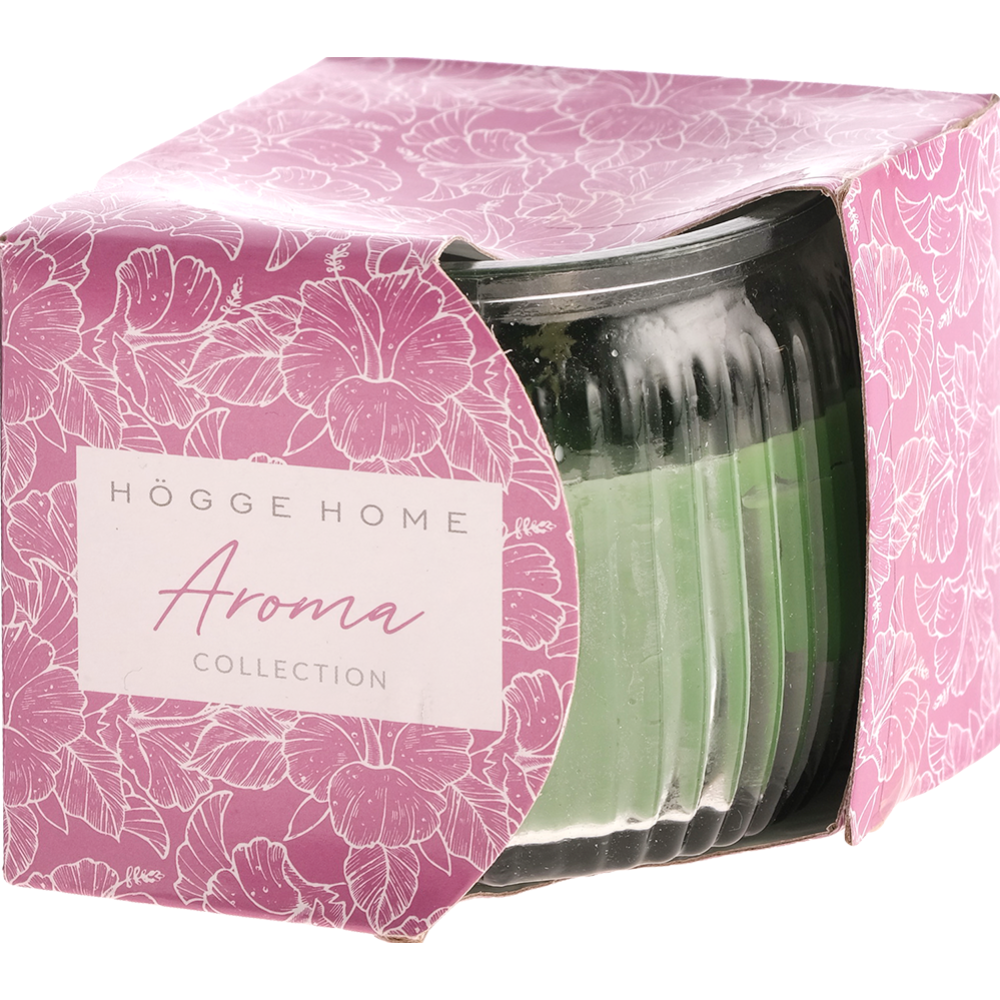 Свеча «Hogge Home» Aroma Collection, 7x6.5см, салатовая