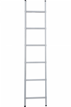 Лестница Новая высота, алюминиевая, односекционная, 6 ступеней, NV121