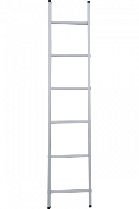 Лестница Новая высота, алюминиевая, односекционная, 6 ступеней, NV121