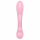 Двусторонний вибратор с клиторальным стимулятором Satisfyer Triple Oh Pink