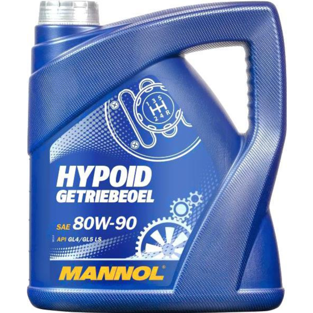 Трансмиссонное масло «Mannol» Hypoid 80W-90 8106 GL-4/GL-5 LS, MN8106-4, 4 л