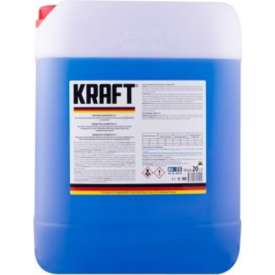 Антифриз «Kraft» концентрат, G11, KF122, синий, 20 л