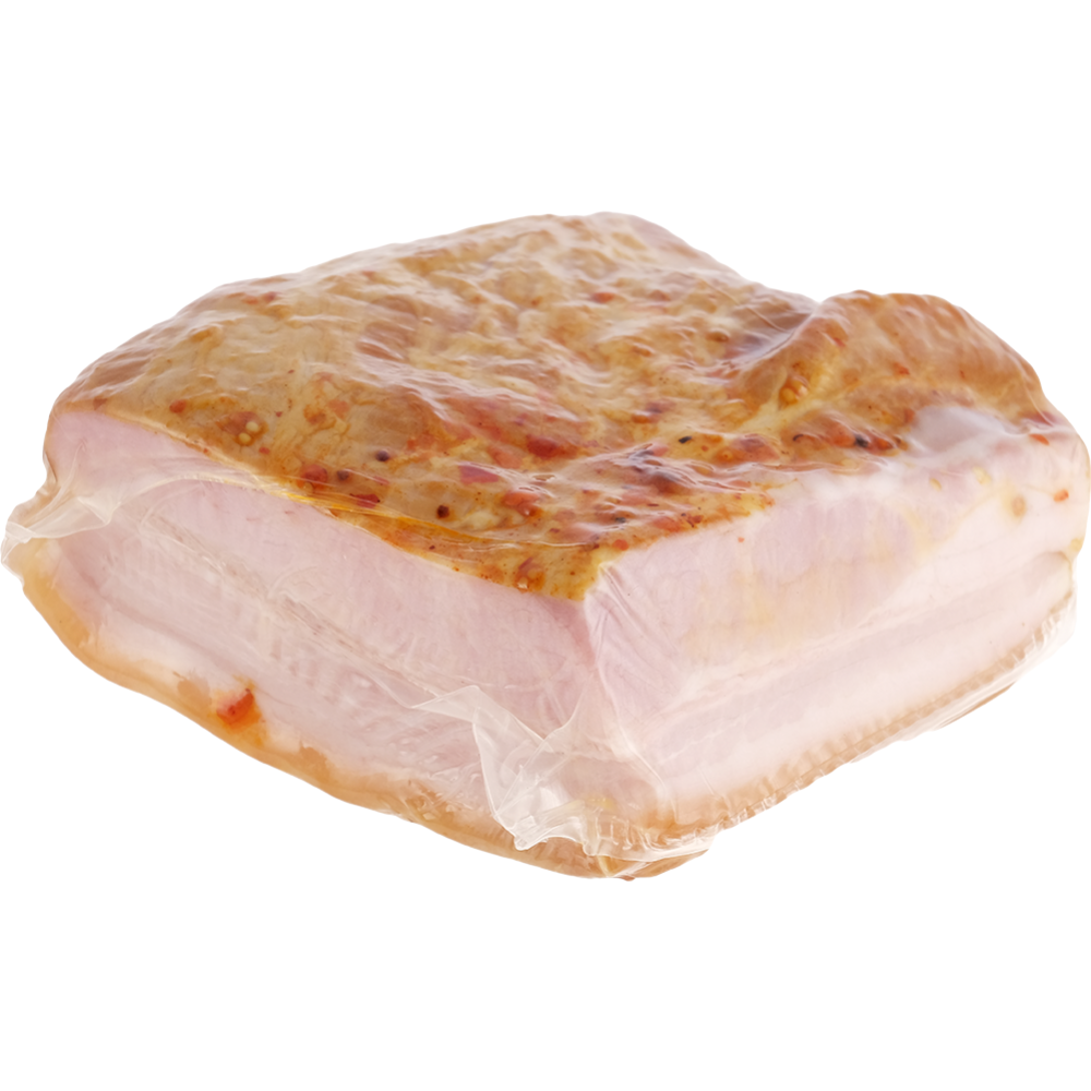 Продукт из свинины копчено-вареный «Грудинка изысканная гранд» 1 кг #0