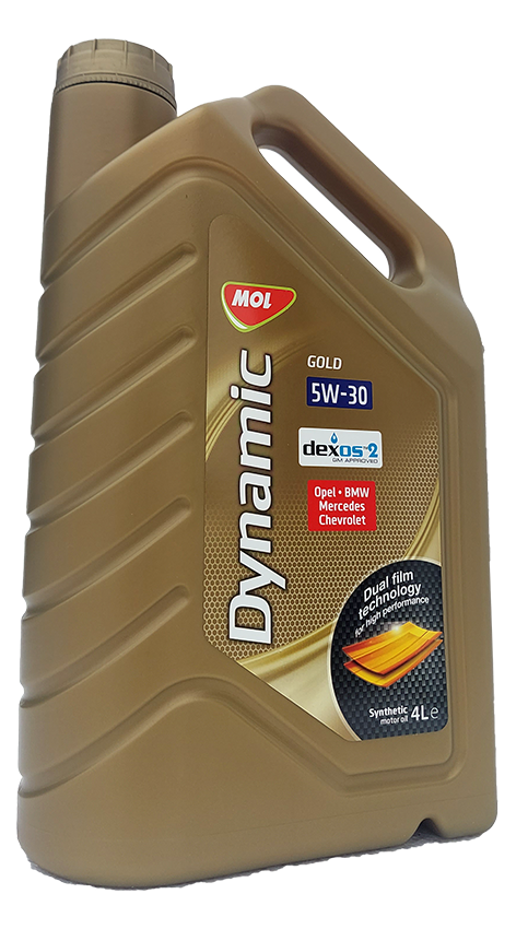 Синтетическое моторное масло MOL Dynamic Gold 5W-30 (4л)