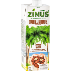 Фундуковое молоко «Zinus» 1.8%, 1 л