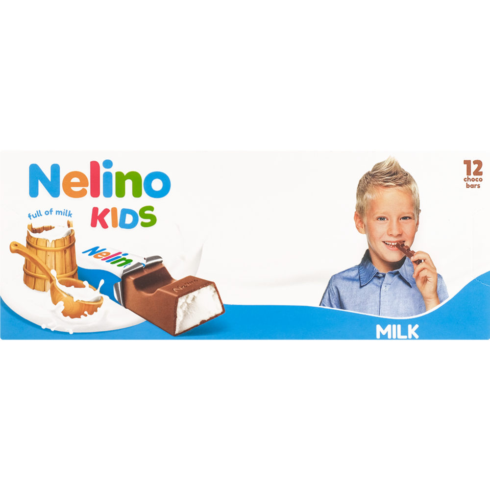 Шоколад молочный «Nelly» Nelinо Kids, с молочной начинкой, 150 г