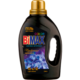 Срочный товар! Гель для стирки «BiMax» Color Aroma Mystery, Прибрежная гортензия, 2.34 кг