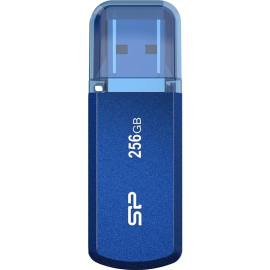 USB-накопитель «Silicon Power» Helios 202 USB3.2 256GB Gen1 Blue, SP256GBUF3202V1B