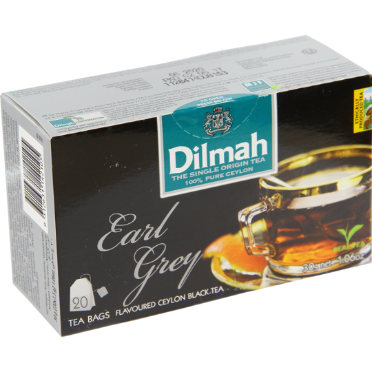 Чай черный «Dilmah» Earl Grey с ароматом бергамота, 30 г