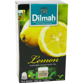 Чай черный «Dilmah» Lemon, 20х1.5 г