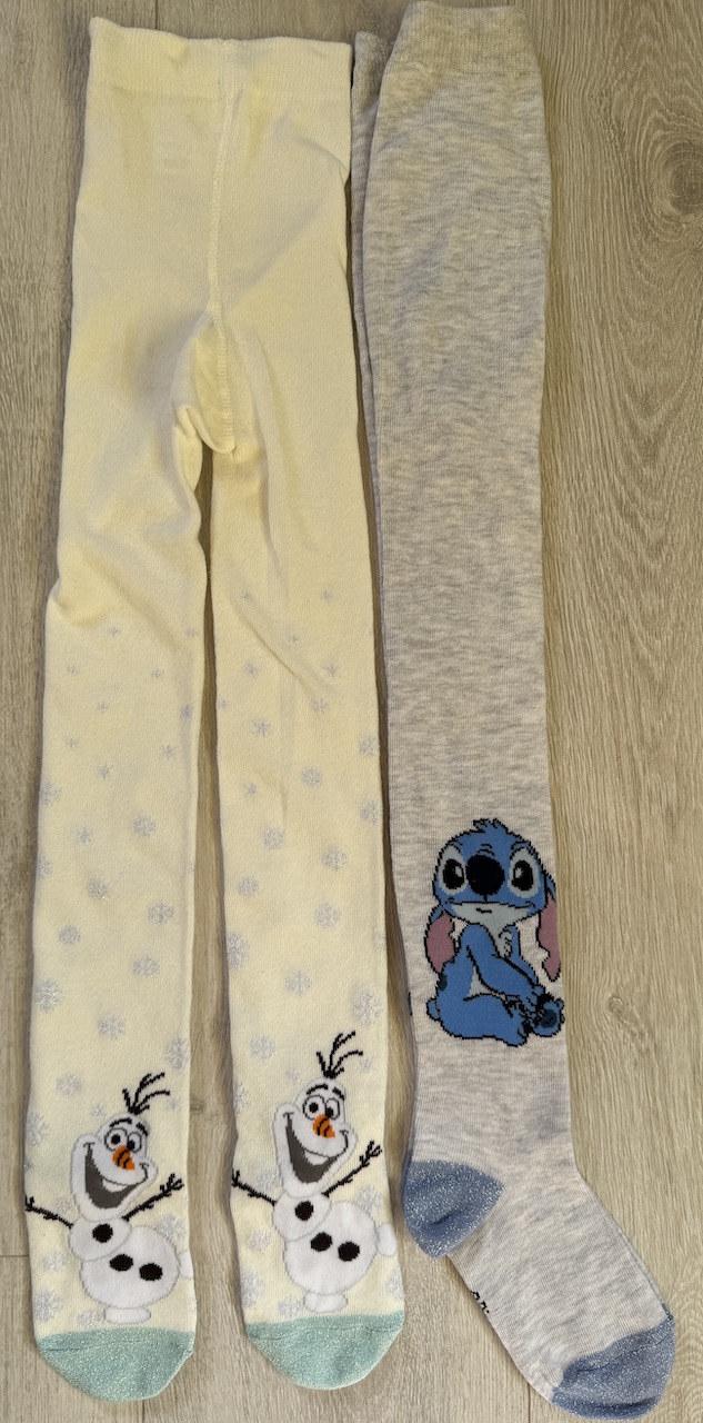 Колготки Primark/Disney 4-5 лет. Комплект