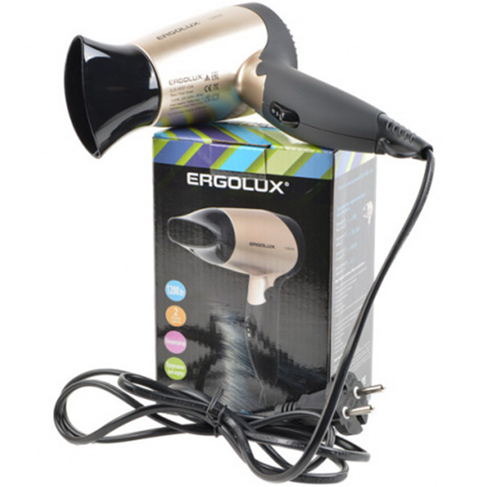 Фен «Ergolux» ELX-HD01-C64, 13129