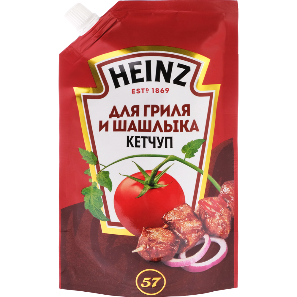 Кетчуп «Heinz» для гриля и шашлыка, 320 г #0