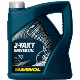 Масло мо­тор­ное «Mannol» 2 -Takt Universal TC, MN7205-4, 4 л