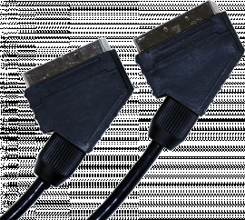 Шнур Scart-Scart (стерео) 0.8м ("ЛВВ" Видеошнур Шп-Ск-Скs)