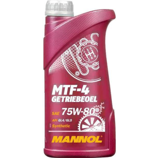 Трансмиссонное масло «Mannol» Unigear 75W-80 GL-4/GL-5 LS, MN8109-1, 1 л