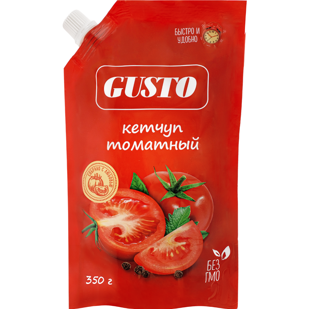 Кетчуп «Gusto» томатный, 350 г #0