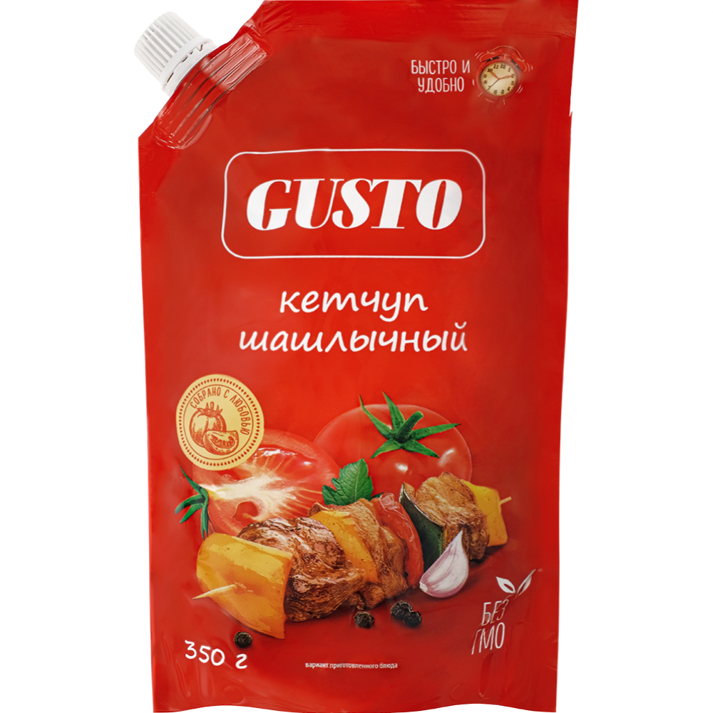 Кетчуп «Gusto» шашлычный, 350 г #0