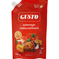 Кетчуп «Gusto» шаш­лыч­ный, 350 г