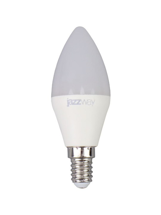 Лампа светодиодная PLED-LX C37 8w E14 3000K Jazzway 10шт .5028470 (10)