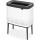 Бак для белья «Brabantia» Laundry Bin, белый/черный, 200502, 60 л