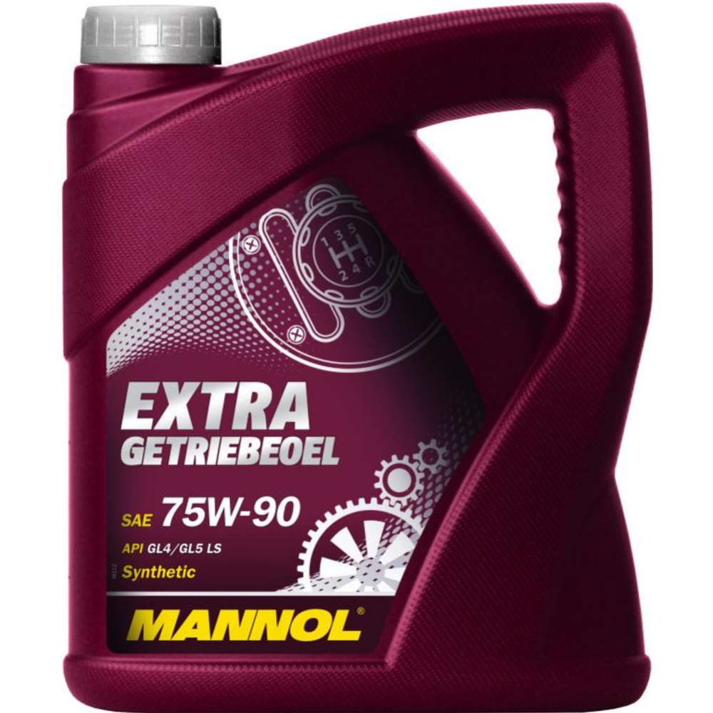 Трансмиссонное масло «Mannol» Extra 75W-90 GL-4/GL-5 LS, MN8103-4, 4 л