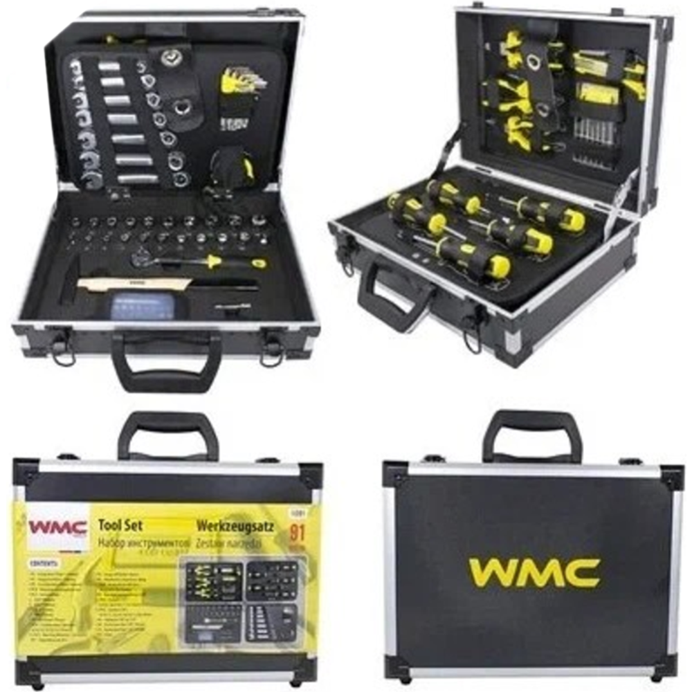 Набор инструментов «WMC Tools» WMC-1091, 91 предмет