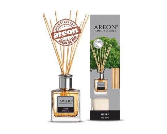 Аромадиффузор Areon Home Perfume LUX Silver 150мл