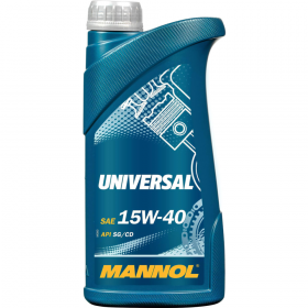 Масло мо­тор­ное «Mannol» Universal 15W-40 SG/CD, MN7405-1, 1 л