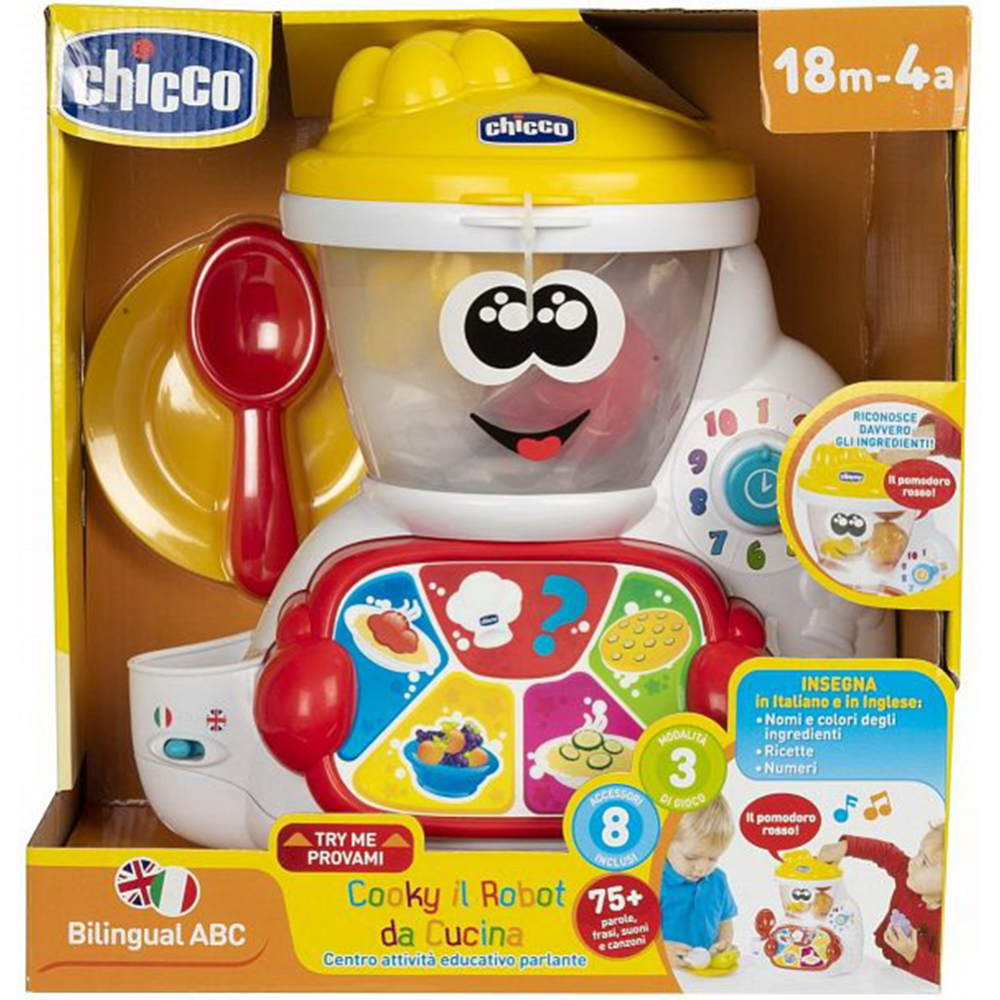 Игрушка «Chicco» Говорящий Поваренок Cooky, 10197000180