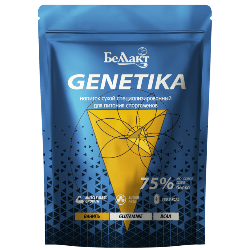 Протеин Беллакт Genetika, 500 грамм - Ваниль