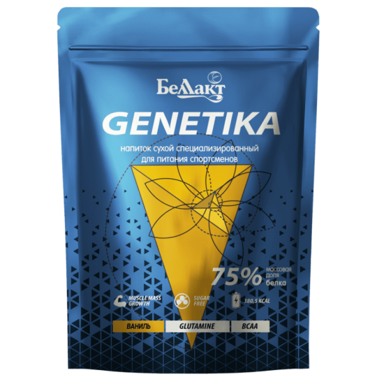 Протеин Беллакт Genetika, 500 грамм - Ваниль