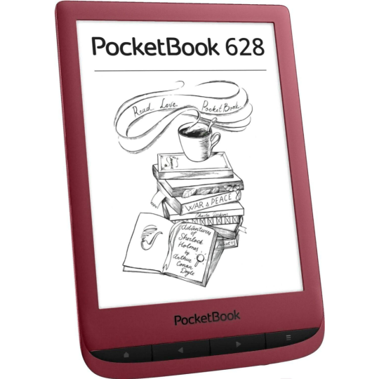 Электронная книга «Pocketbook» 628 Ink, PB628-R-CIS, ruby red