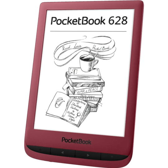 Электронная книга «Pocketbook» 628 Ink, PB628-R-CIS, ruby red