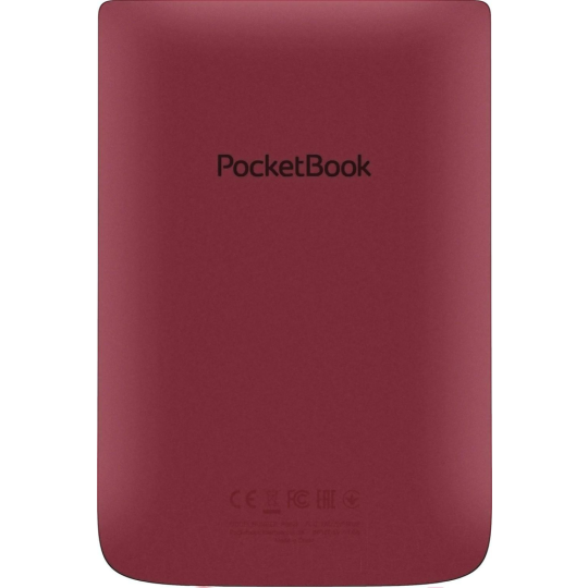 Электронная книга «Pocketbook» 628 Ink, PB628-R-CIS, ruby red