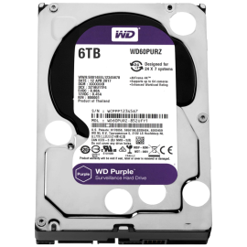 Накопитель HDD «Western Digital» Purple WD60PURZ.