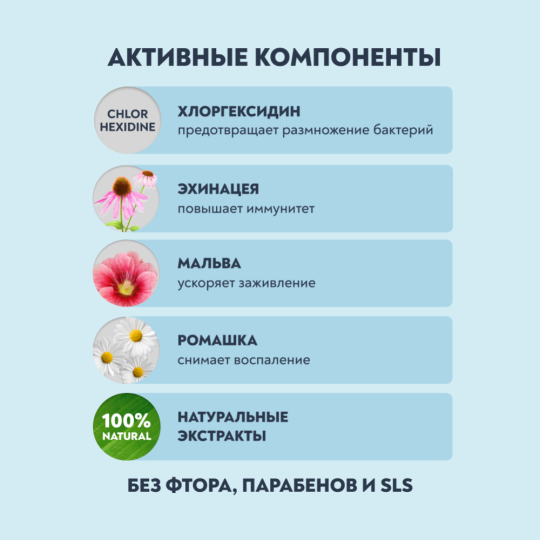 Зубная паста «PresiDENT» Antibacterial, 75 г