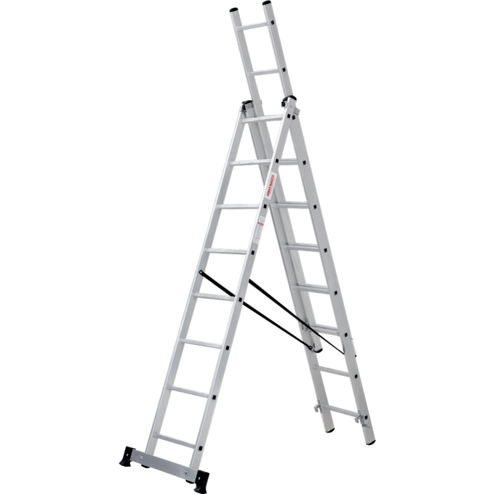 Лестница «Новая Высота» NV123, 3x8 ступеней
