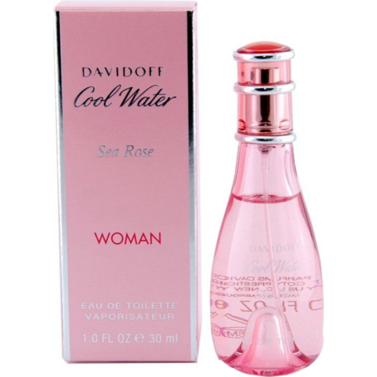 Туалетная вода женская «Davidoff» Cool Water Women Sea Rose, 30 мл