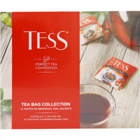 Набор чая «Tess» 12 вкусов, 60 па­ке­ти­ков