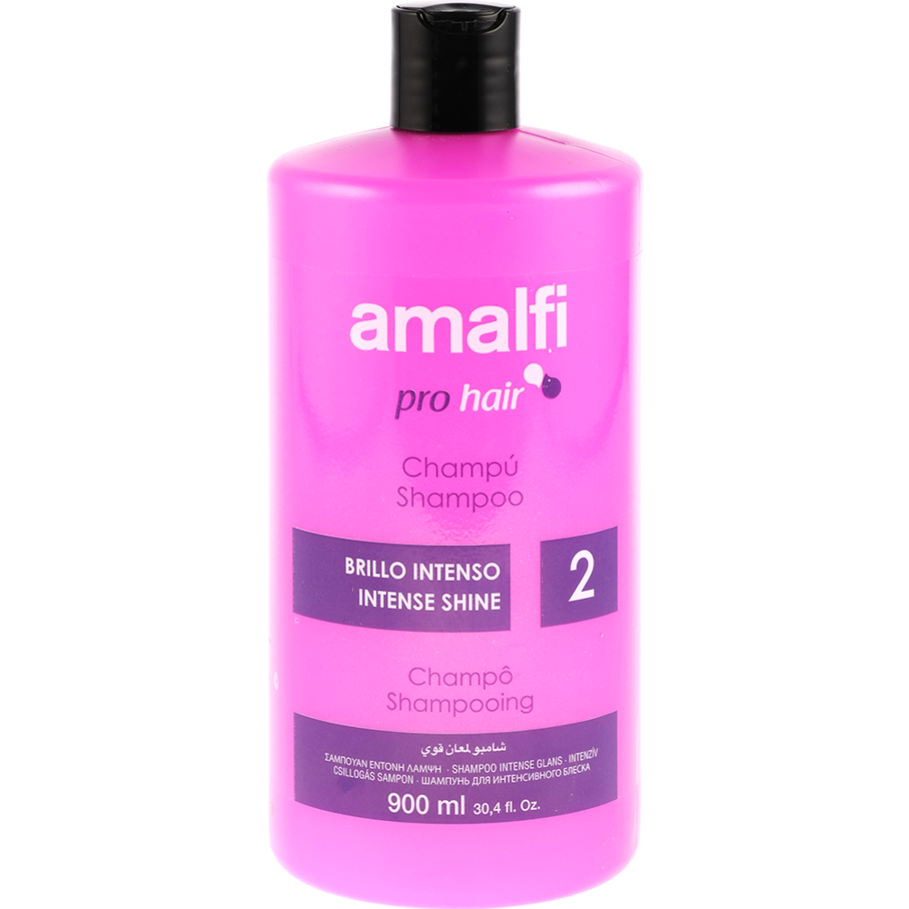 Шам­пунь для волос «Amalfi» ин­тен­сив­ный блеск, 900 мл