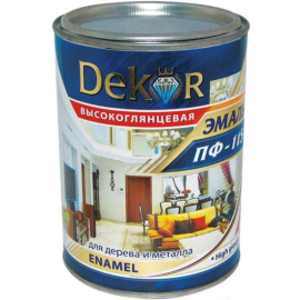 Эмаль «Dekor» Gold, ПФ-115, голубой, 6 кг