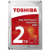 Жесткий диск «Toshiba» P300 2TB HDWD120UZSVA.