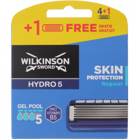 Мужские сменные кассеты  / лезвия для бритья Wilkinson Sword / Schick Hydro 5 5 шт.