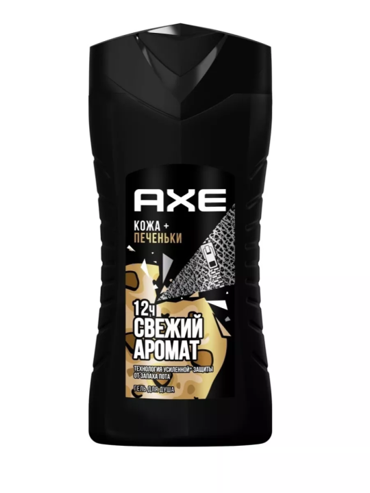 AXE Гель для душа Leather & Cookies 250мл