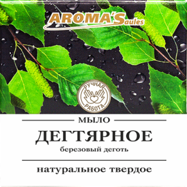 Мыло туалетное «Дегтярное» натуральное, 85 г